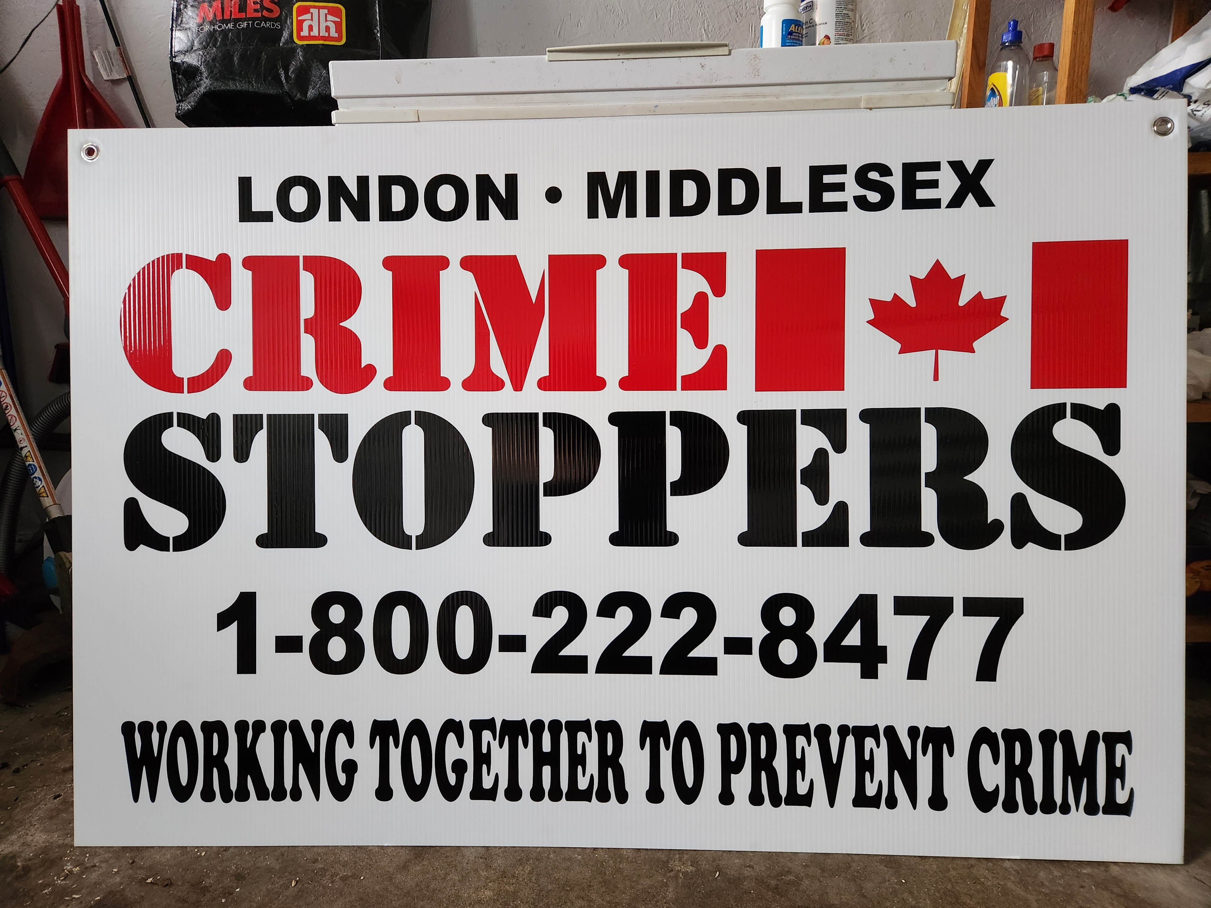 Parade Sign